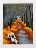 Skull (Path in Wood). 2021